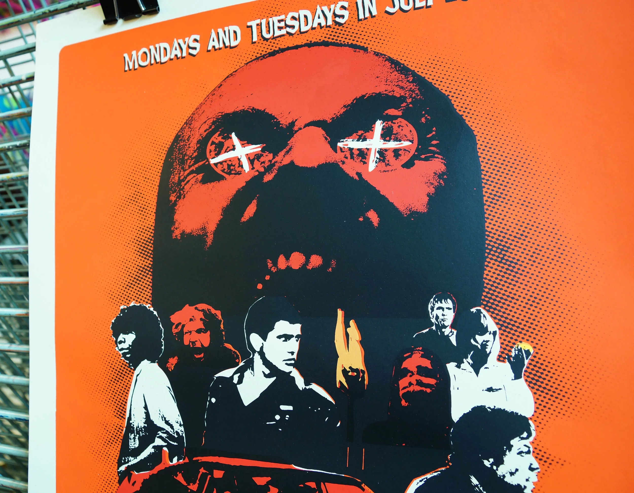 OZPLOITATION SCREENPRINT POSTER — TIM MONSTERS! -